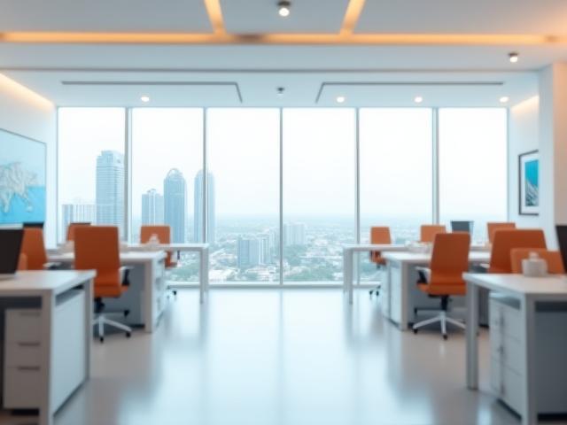 Modern office interior of Gulf Horizons Tourism LLC
